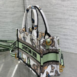 Christian Dior Mini Dior Book Tote With Strap